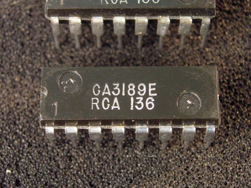 микросхема комплексный тюнер FM корпус : DIP16 производитель : Harris/RCA я...
