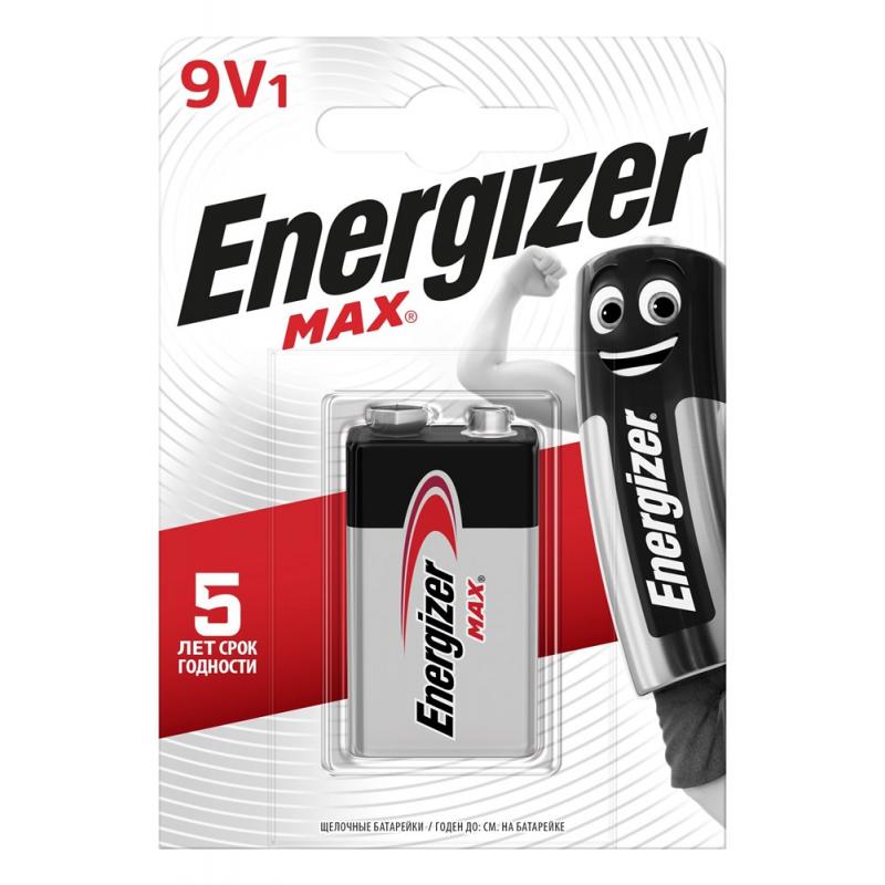  6LR61 , ,  1, Energizer Max,  :   9V 6LR61/ (   ~13x17x49mm ), Energizer Max...