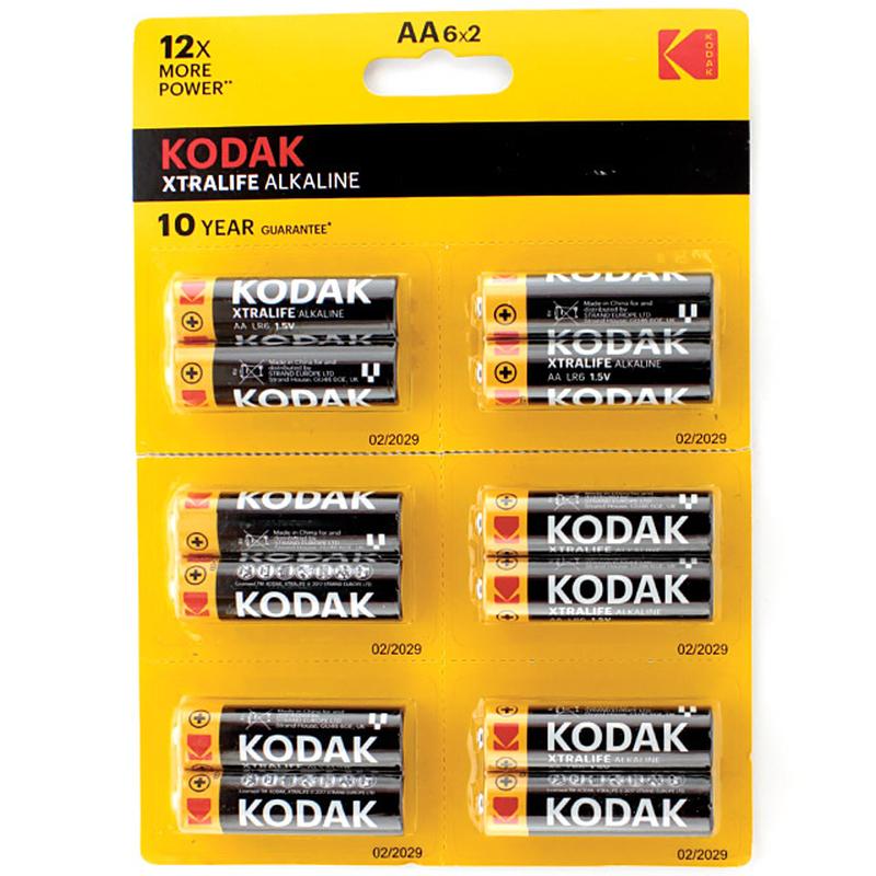 AA , 12 , Kodak XtraLife, 