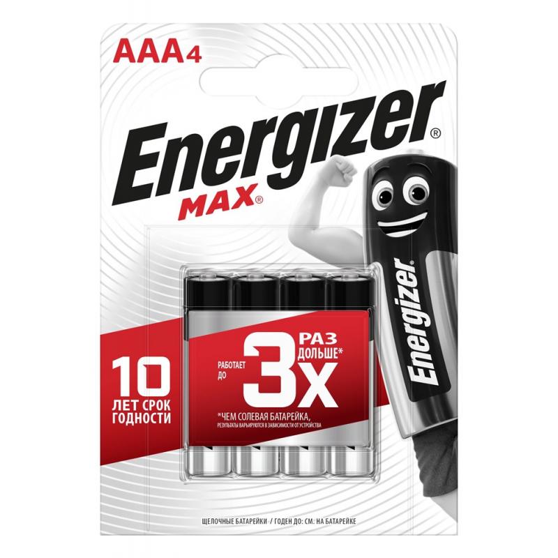  AAA ,  4 , Energizer Max, 