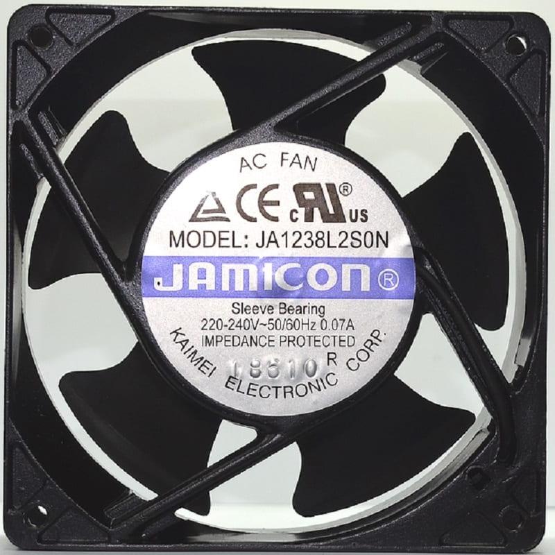  120x120x38mm 220V AC, 2100 RPM, Jamicon