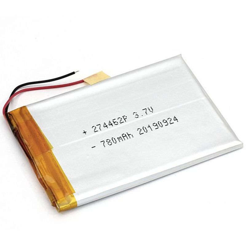  Li-Po  65 x 45 x 3.0mm, - 3.7V,  700mAH, LP274462 :  LiPo - 3.7V,  700mAH,   , 654...