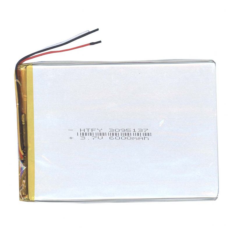  Li-Po 137 x 95 x 3.0mm, - 3.7V, 6000mAH, 3pin, LP3095137 :  LiPo - 3.7V, 6000mAH, 3pin,  ...