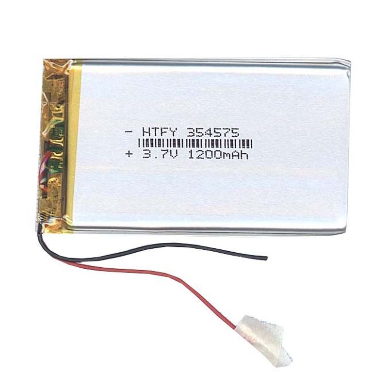  Li-Po  75 x 45 x 3.5mm, - 3.7V, 1200mAH, LP354575