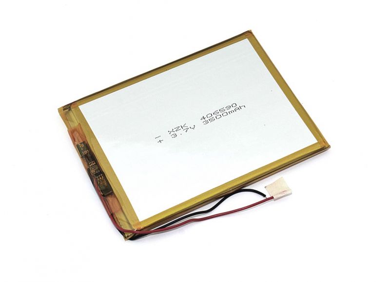  Li-Po  90 x 65 x 4.0mm, - 3.7V, 3500mAH, LP406590