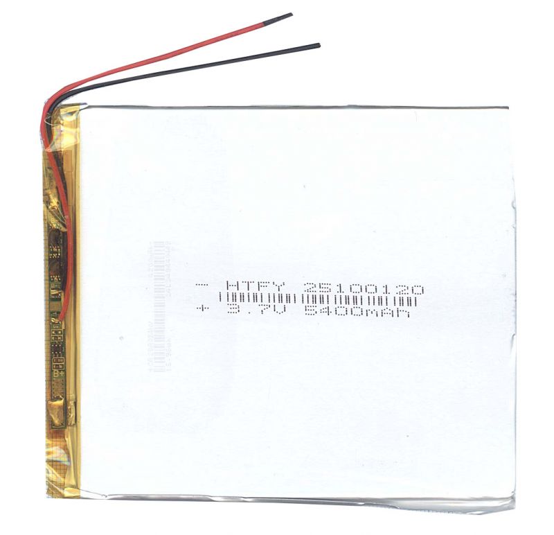  Li-Po 120 x100 x 3.0mm, - 3.7V, 5400mAH, LP25100120 :  LiPo - 3.7V, 5400mAH,   , 12...