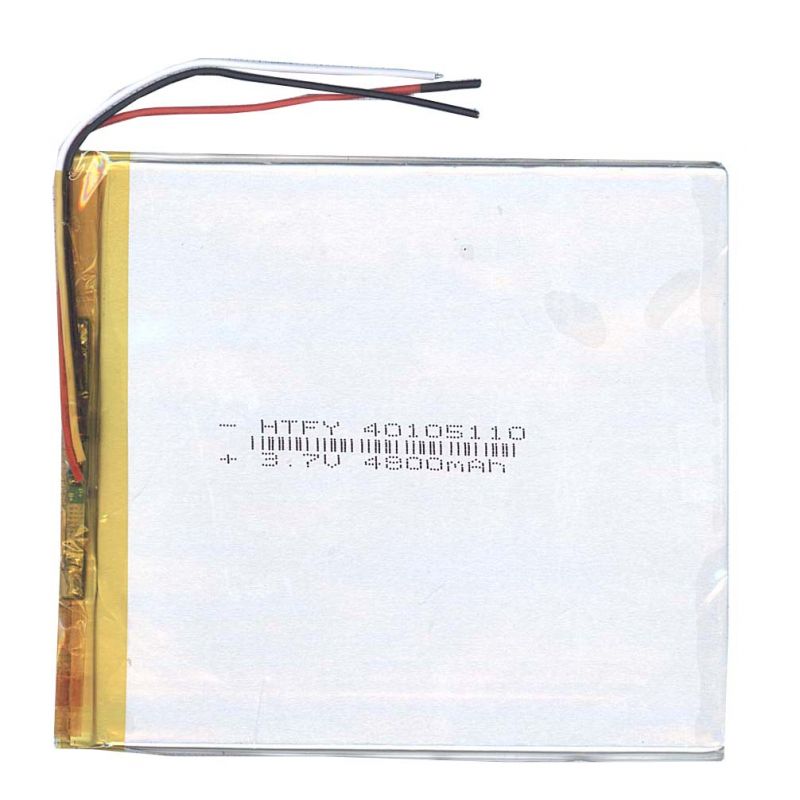  Li-Po 110 x105 x 3.0mm, - 3.7V, 4800mAH, 3pin, LP30105110