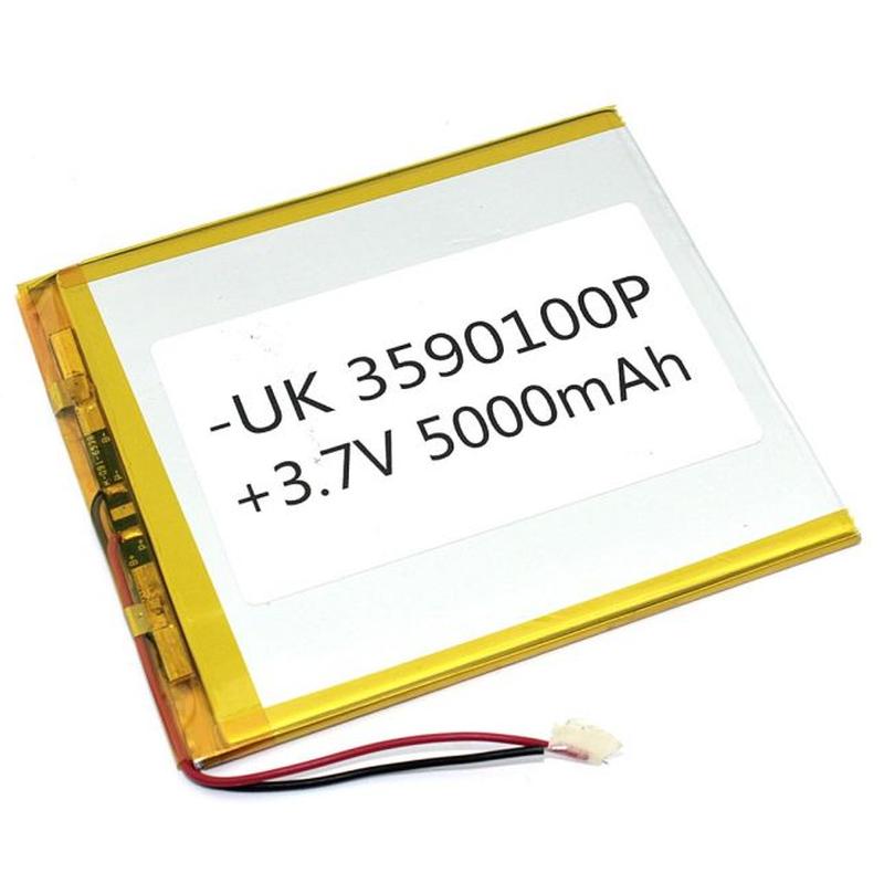  Li-Po 100 x 90 x 3.5mm, - 3.7V, 5000mAH, LP3590100