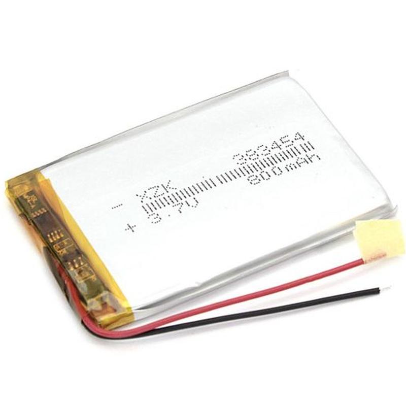  Li-Po  54 x 34 x 4.0mm, - 3.7V,  800mAH, LP383454 :  LiPo - 3.7V, 800mAH,   , 5434...