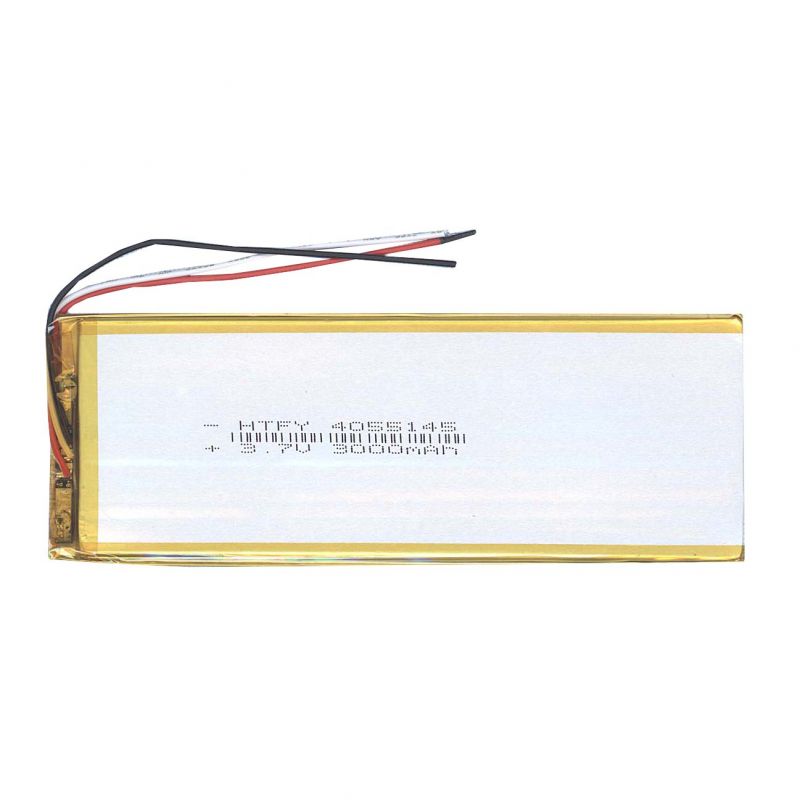  Li-Po 145 x 55 x 4.0mm, - 3.7V, 3000mAH, 3pin, LP4055145 :  LiPo - 3.7V, 3000mAH, 3pin,  ...