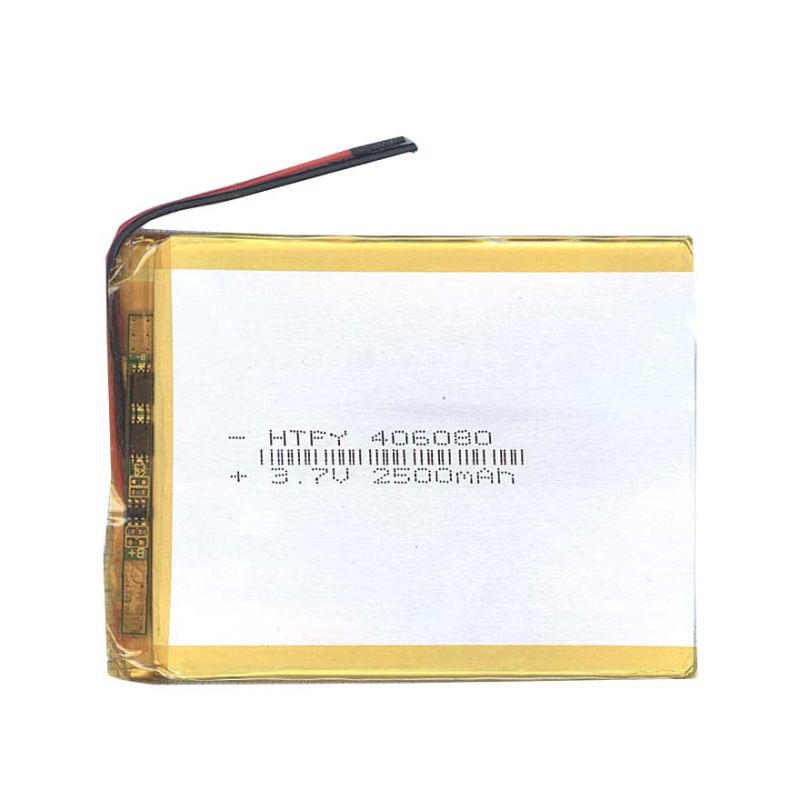  Li-Po  80 x 60 x 4.0mm, - 3.7V, 2500mAH, LP406080 :  LiPo - 3.7V, 2500mAH,   , 806...