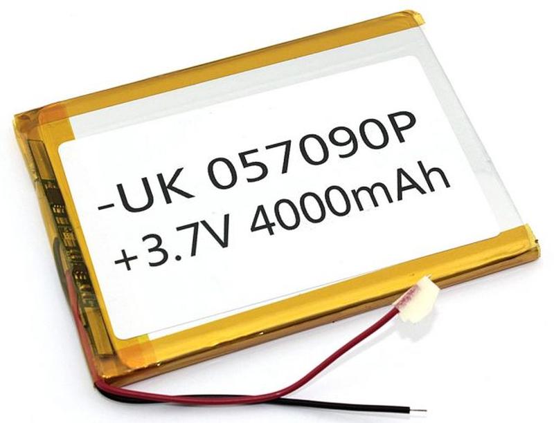  Li-Po  90 x 70 x 5.0mm, - 3.7V, 4000mAH, LP507090 :  LiPo - 3.7V, 4000mAH,   , 907...