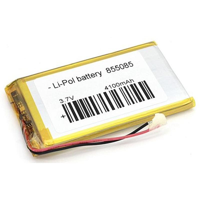  Li-Po  85 x 50 x 8.5mm, - 3.7V, 4100mAH, LP855085 :  LiPo - 3.7V, 4100mAH,   , 855...