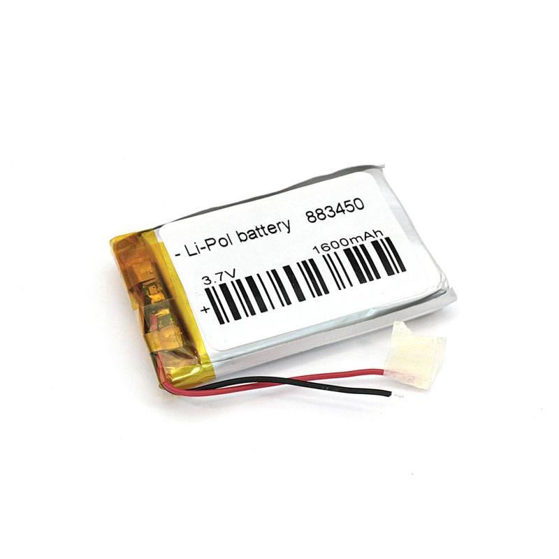  Li-Po  50 x 34 x 9.0mm, - 3.7V, 1600mAH, LP883450 :  LiPo - 3.7V, 1600mAH,   , 503...