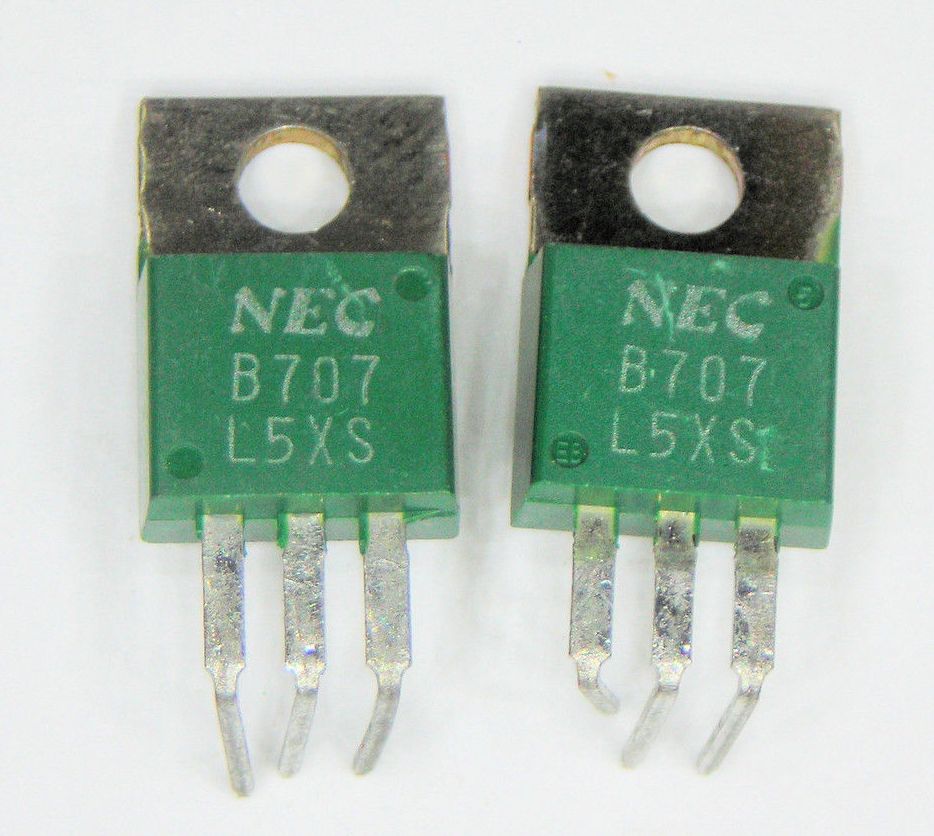 2SB707 :  SI-P 80V 7A 40W POWER
 : TO220
 : NEC...