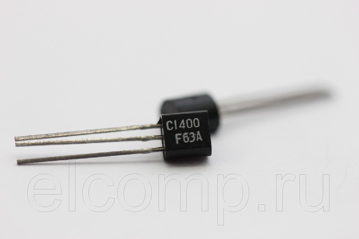 2SC1400 :  SI-N 100V 0,05A 0,25W 100MHZ RA
 : TO92
 : NEC...