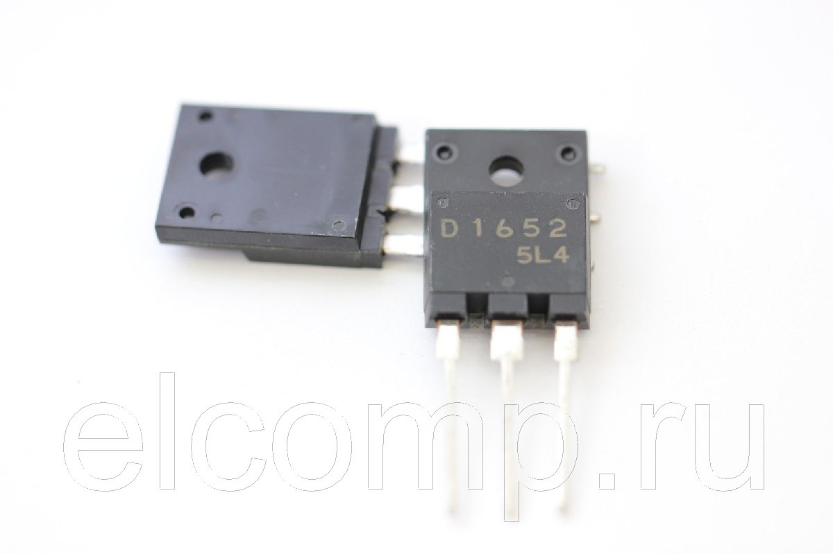 2SD1652 :  SI-N+Diode 1500V 6A 60W 3MHz...