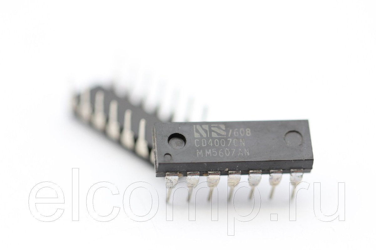 CD4007U :  -    (1)CMOS Dual Complementary Pair Plus Inverter 

 : DIP14
 : 
...