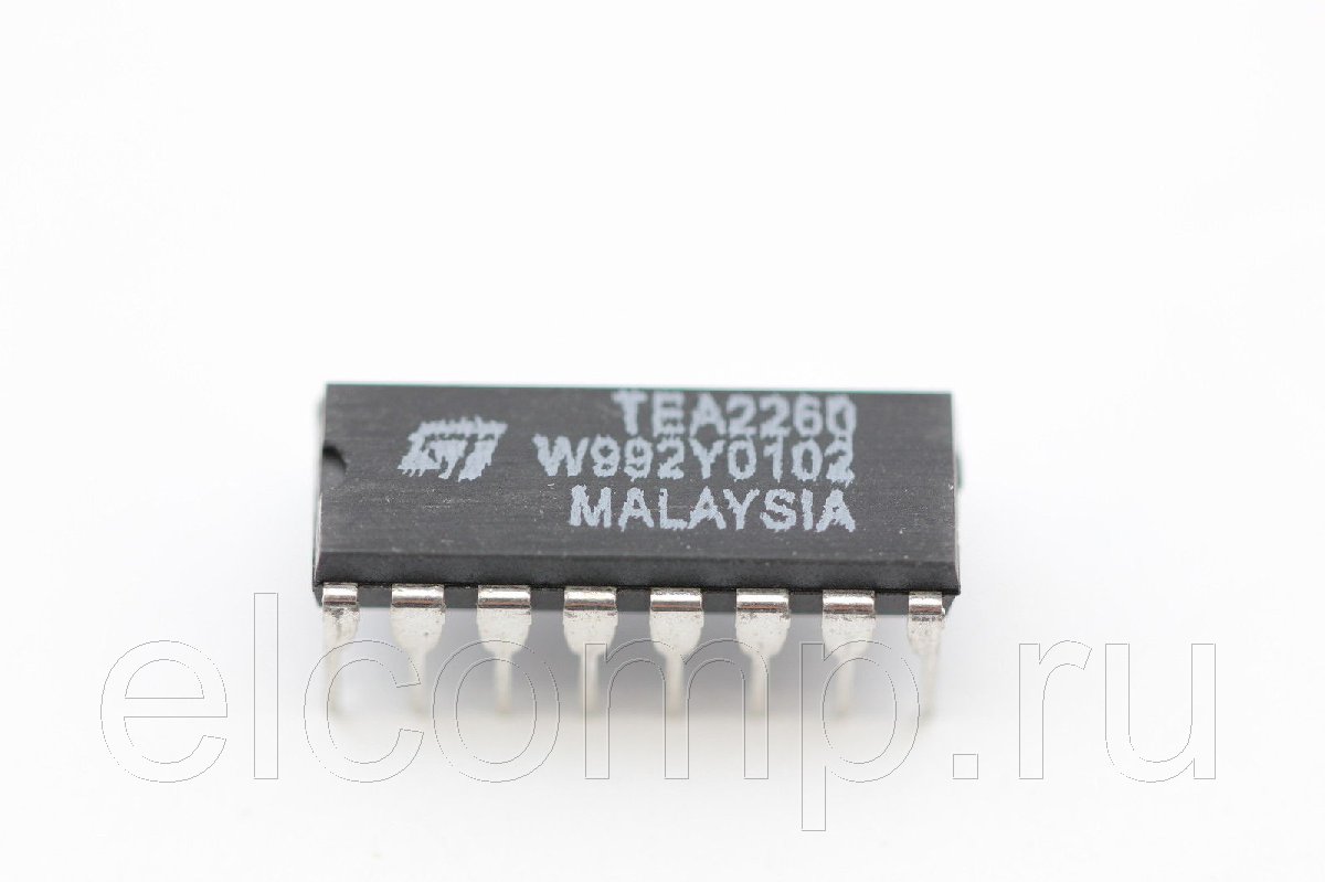 TEA2260 :     TV-SMPS CNTRL IC 1.2A...