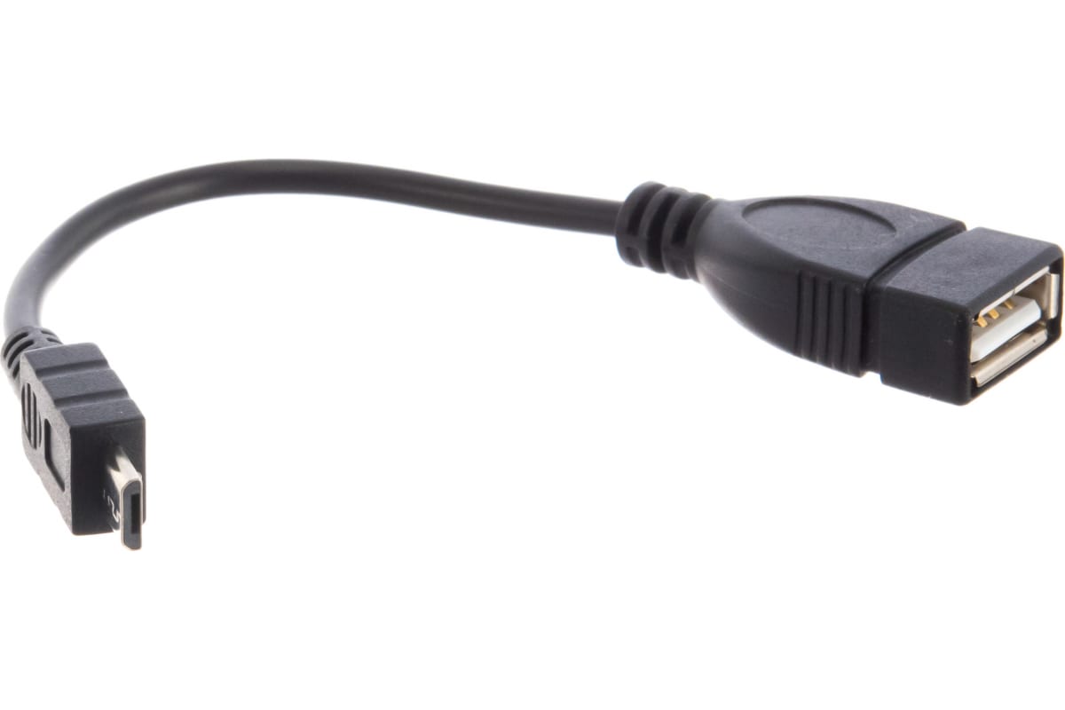  OTG microUSB  - USB 2.0 A/F , 15cm, 
