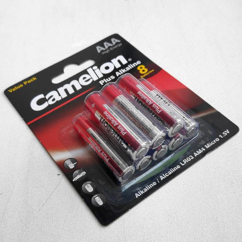  AAA ,  8 , Camelion,  :   Camelion , A/LR03 8 , (   ~ 10.5*44.5mm ) 

...