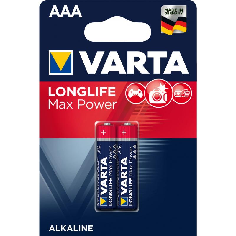  AAA ,  2 , Varta Max Power,  :   A/LR03, (   ~ 10.5*44.5mm )  Varta Max Power,  2...