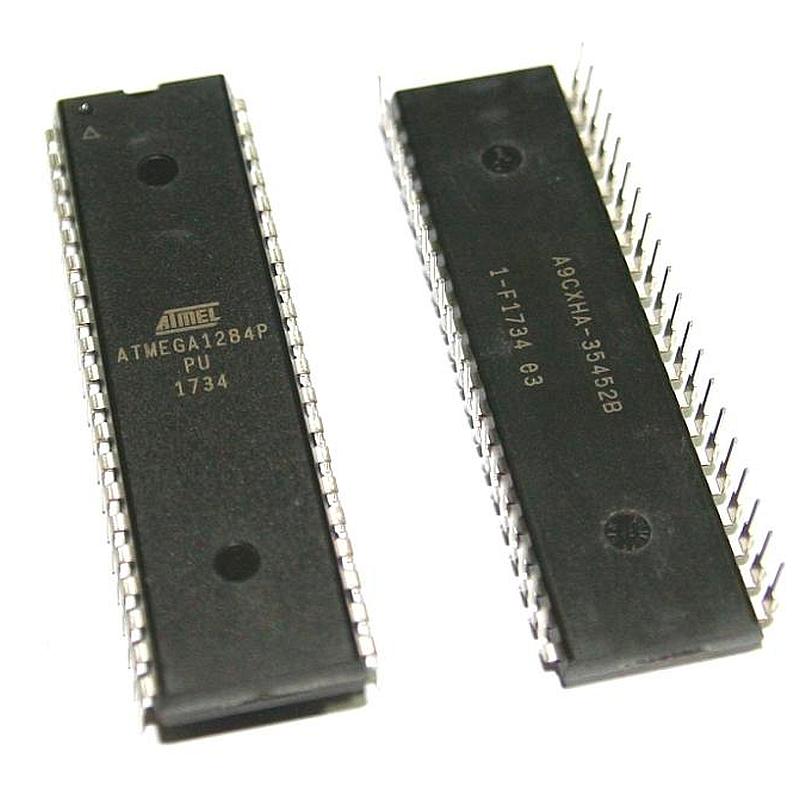 ATMEGA1284P-PU :   8-Bit MCU, AVR ATmega Family ATmega128 Series Microcontrollers, EEPROM: 4k; SRAM: 16k; Flash: 128k 
...