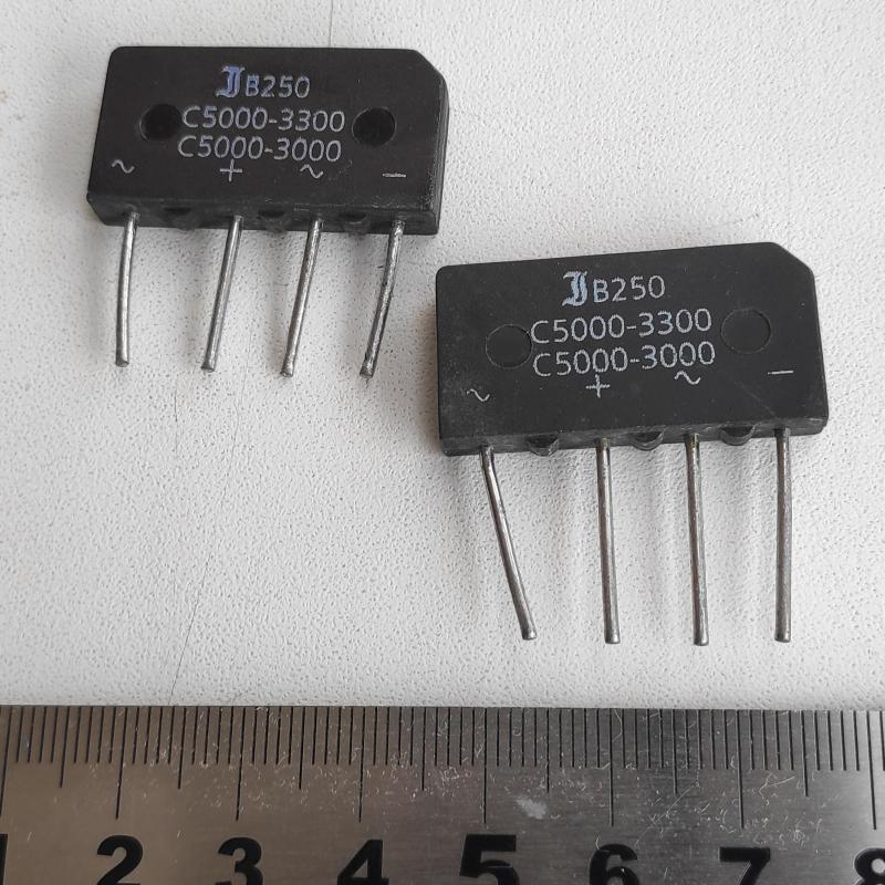 B250C5000B :    250V 5.0A -~+~
 : Diotec Semiconductor...