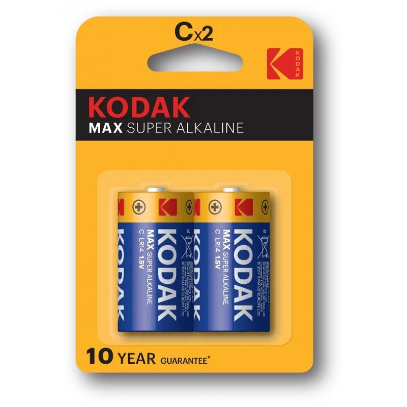  C ,  2 , Kodak Max Super,  :  ,  C/LR14, (   ~ 26x50mm ) Kodak Max Super Alkaline, ...