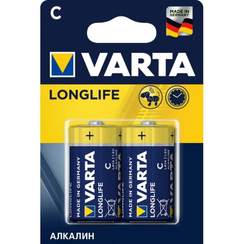  C ,  2 , Varta Longlife,  :  ,  C/LR14, (   ~ 26x50mm ) Varta Longlife,   2 ...