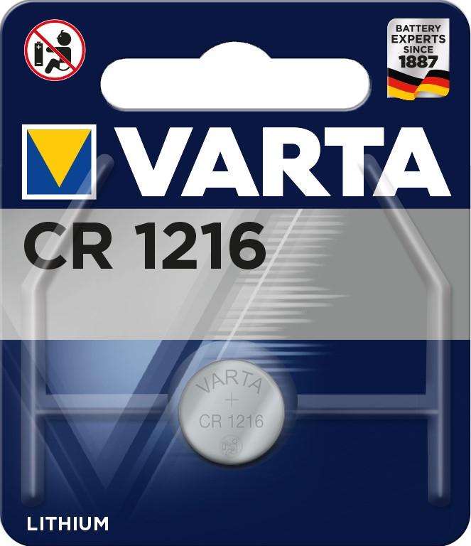 CR1216, 1 , Varta :   CR1216 ,  3V, ∅12x1.6mm,  1 , Varta...