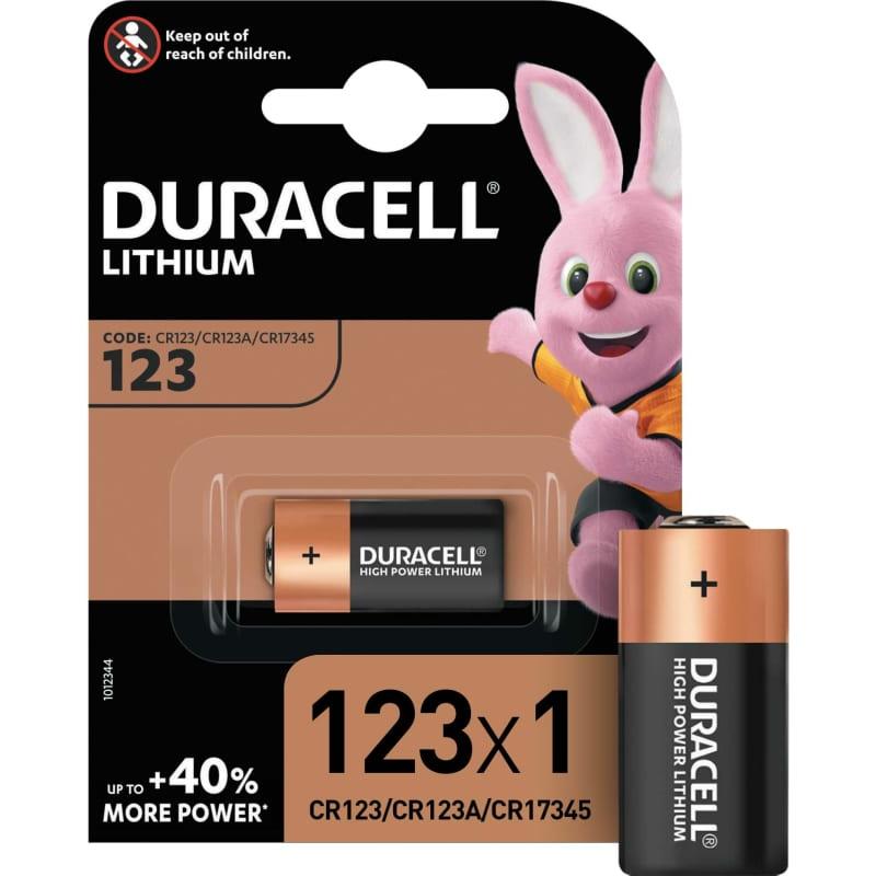  CR123A, 1, , Duracell