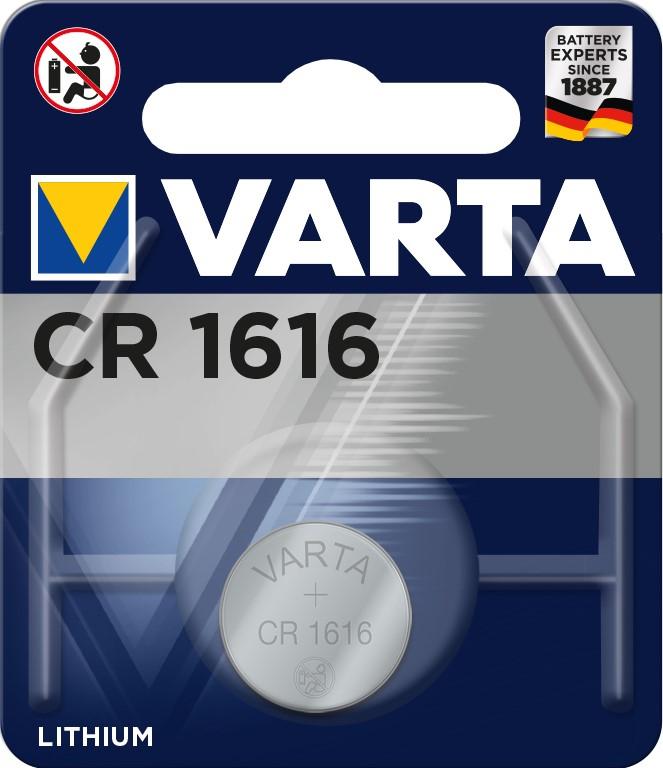 CR1616, 1 , Varta :   CR1616 ,  3V, ∅16x1.6mm,  1 , Varta...