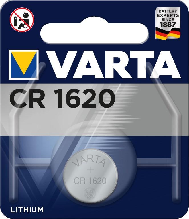 CR1620, 1 , Varta :   CR1620 ,  3V, ∅16x2.0mm,  1 , Varta...