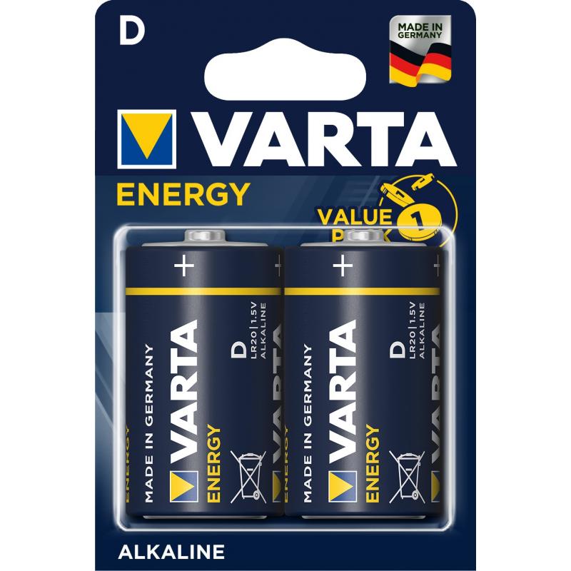  D ,  2 , Varta Energy,  :  ,  D/LR20, (   ~ 3362mm ) Varta Energy,   2 ...