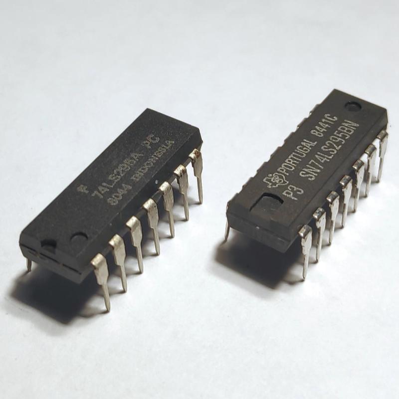SN74LS295 :   -  4-      . (16) 
 : DIP14
 : Texas Instruments, Fa...