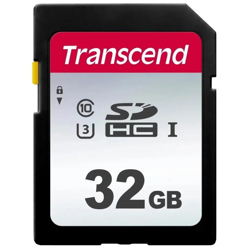    32Gb SDHC Transcend 300S UHS-I U1 (95/20 MB/s)