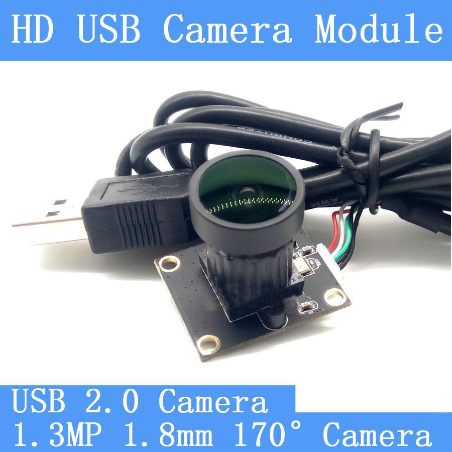  USB, HD 720P,  1.7, Fish-Eye 170 :   USB2.0 HD 720P(1.3Mp 1284x720P) ,  1.7, 170° Fish Eye
...