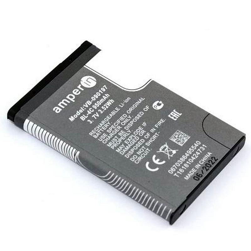   Nokia, BL-4C, LiIon 3.7V 800mAh, 