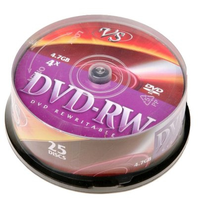   DVD-RW 4.7GB  4x, 25  cake box, VS :  DVD-RW 4.7GB  4x, 25  cake box, VS...