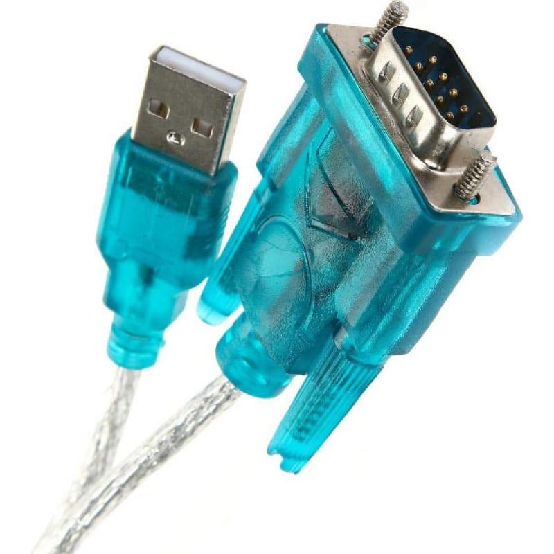   USB AM <-> COM DB9M,    CH340, 1m