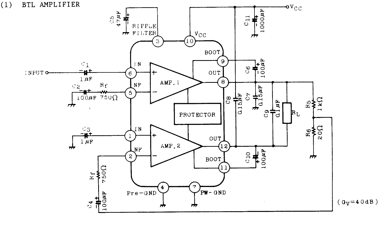 Sla6022 схема включения